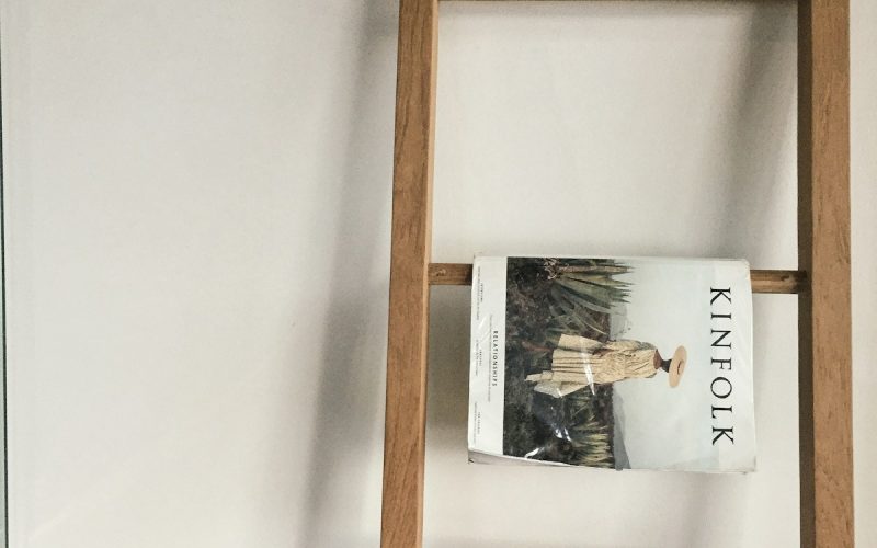 Kinflolk magazine on rack